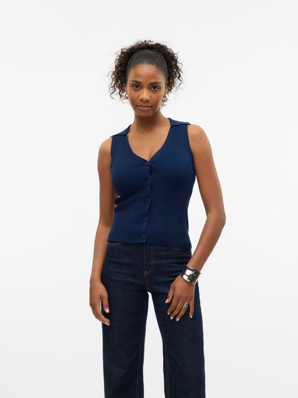 Product TOP TEJIDO WILLOW - Navy Blazer - Image 3