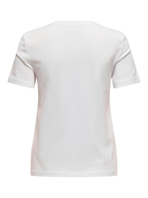 Product POLERA PENNY - Bright White Print:Pasta - Image 2