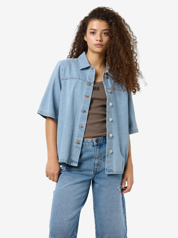 Product CAMISA DENIM ELVI - Light Blue Denim - Image 1