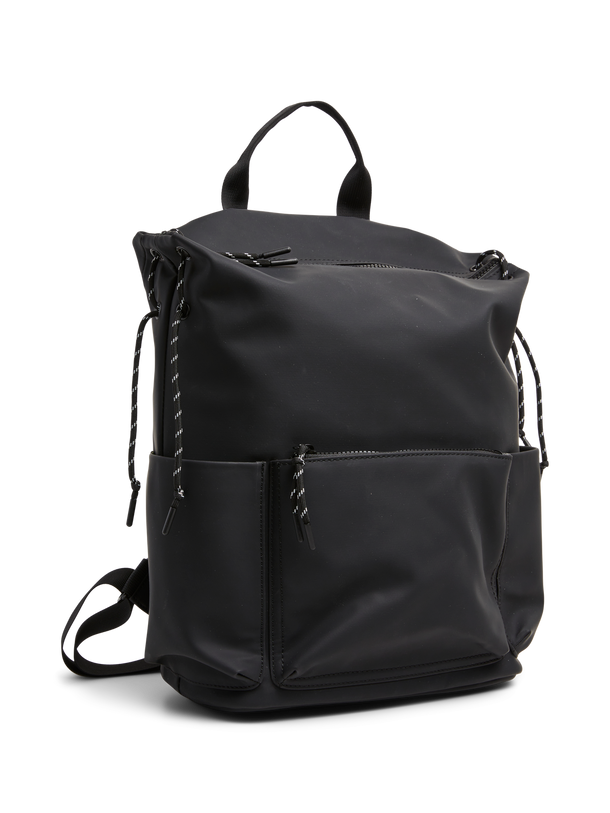 Product MOCHILA NILUA - Black Detail:Black/white string - Image 1