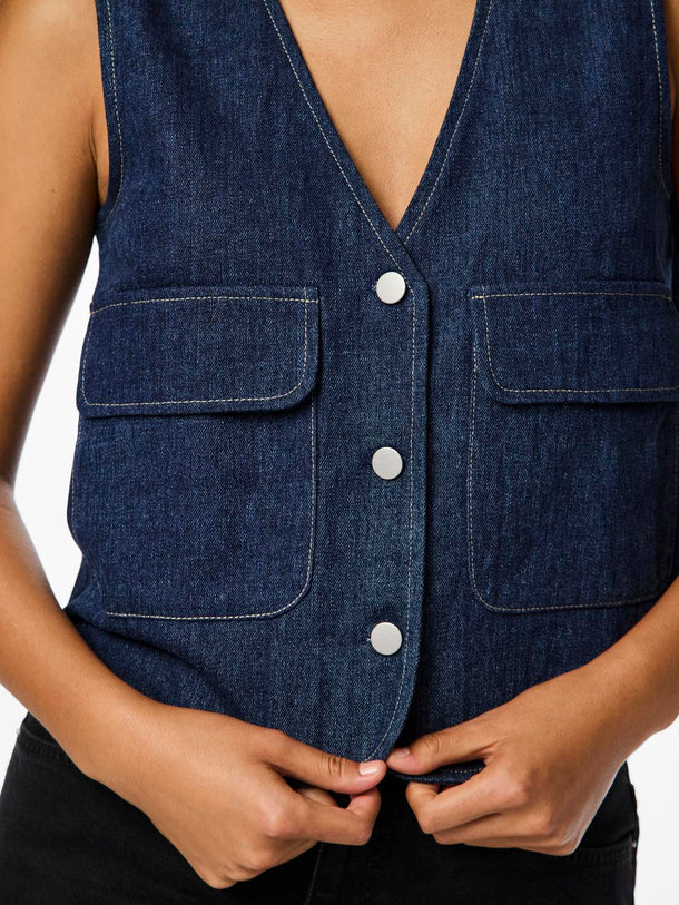 Product CHALECO FABIA - Dark Blue Denim - Image 6