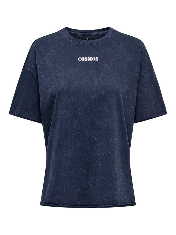 Product TOP KINNA - Navy Blazer Print:Shooting - Image 1