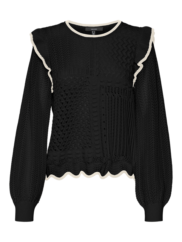 Product SWEATER MADELYN - Black Detail:W. BIRCH - Image 1