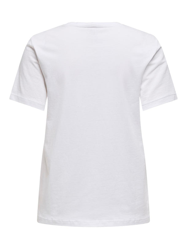 Product POLERA PENNY - Bright White Print:Cheese - Image 2