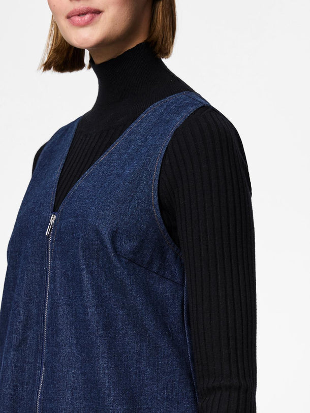 Product VESTIDO FABIA - Dark Blue Denim - Image 6