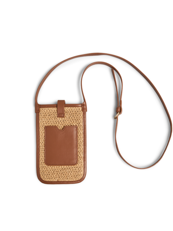 Product BOLSO TIKA - Nature Detail:Cognac PU - Image 2