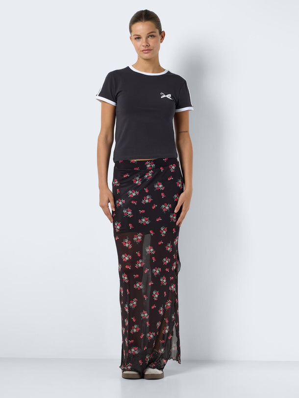 Product CAMISETA LENI - Obsidian Print:WHITE BOW - Image 3