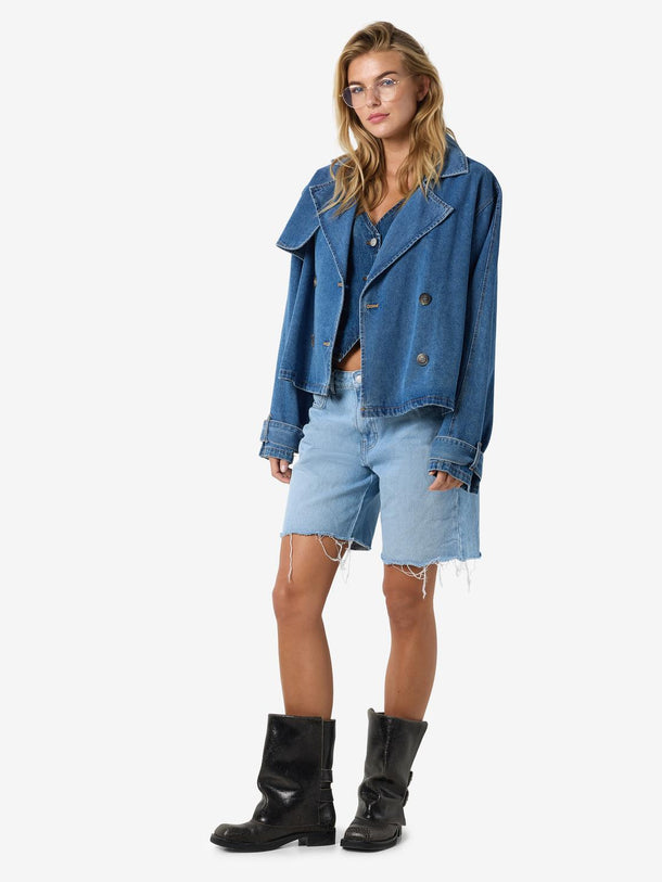 Product TRENCH ARIZONA - Light Blue Denim - Image 3