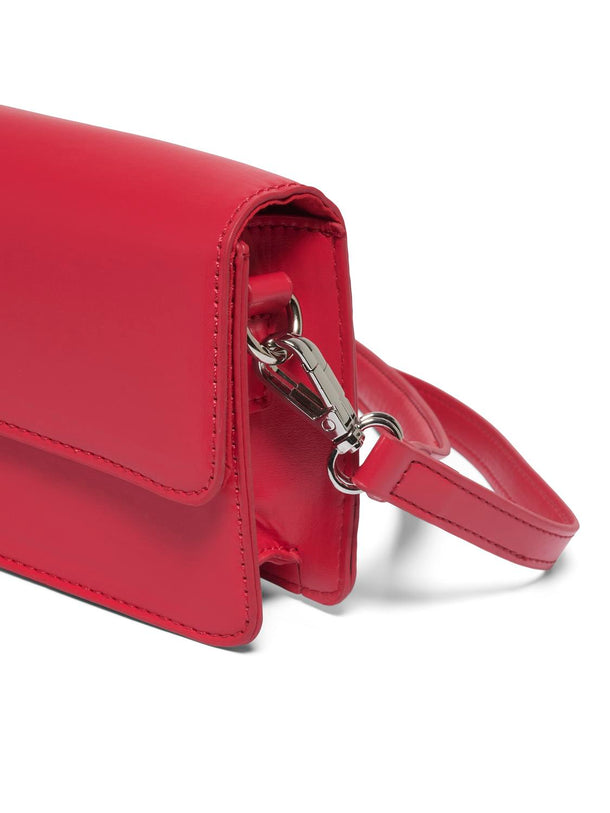 Product BOLSO MELANIA - Mars Red Detail:SILVER METAL - Image 4