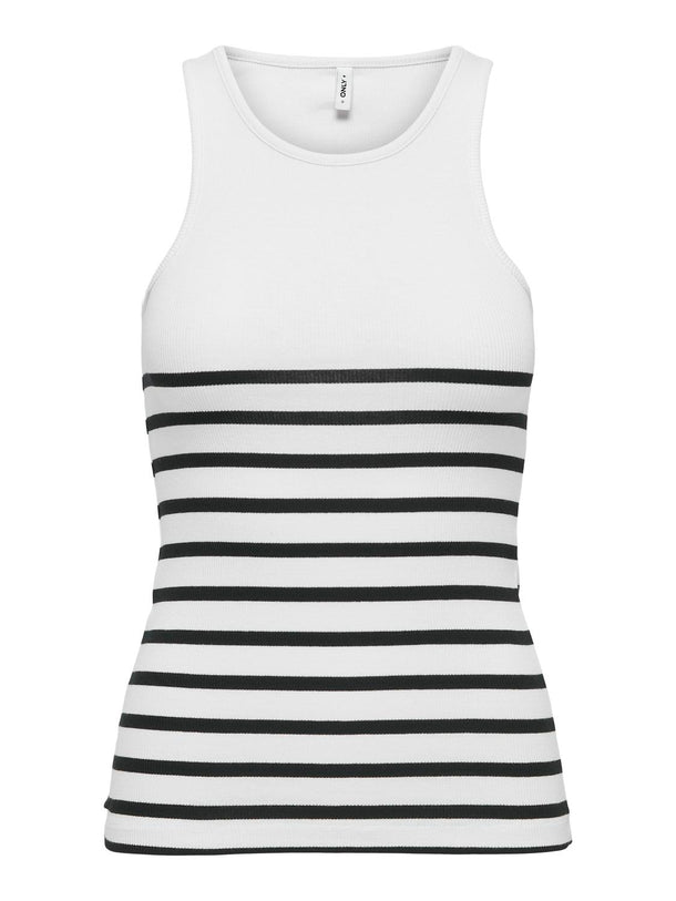 Product TOP KENYA - Bright White Stripes:BLACK - Image 5