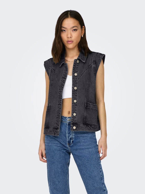 Product CHALECO KENNEDY - Washed Black - Image 1