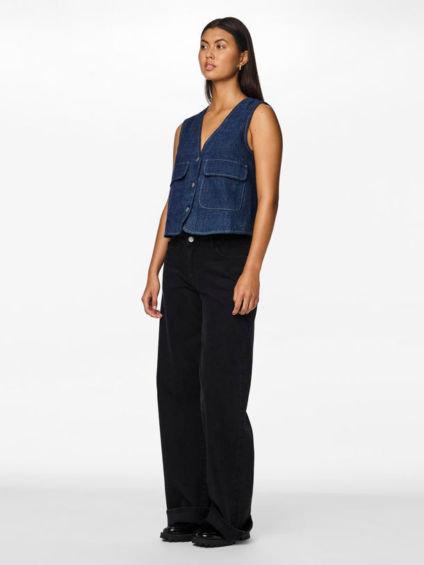 Product CHALECO FABIA - Dark Blue Denim - Image 2