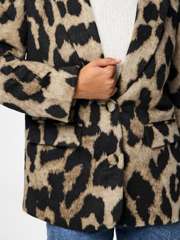 Product BLAZER DEMI - Black AOP:LEO - Image 2