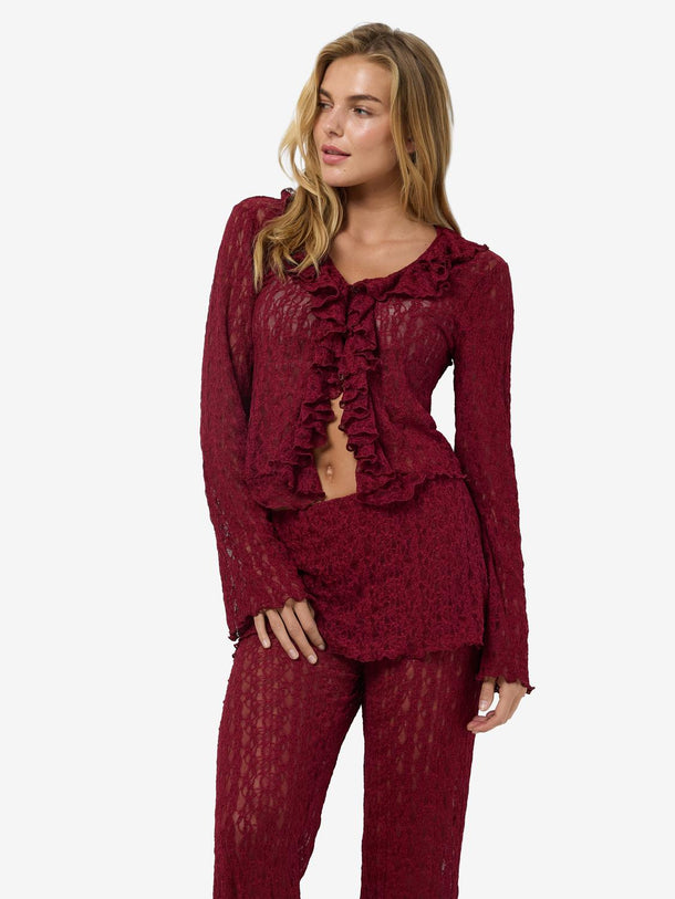 Product BLUSA FRANCIE - Tibetan Red - Image 7