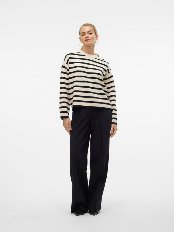 Product SWEATER SABA - Birch Stripes:BLACK - Image 2
