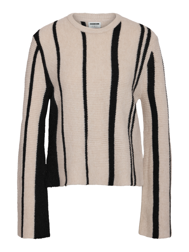 Product TOP ADELLA - Birch Stripes:BLACK - Image 1