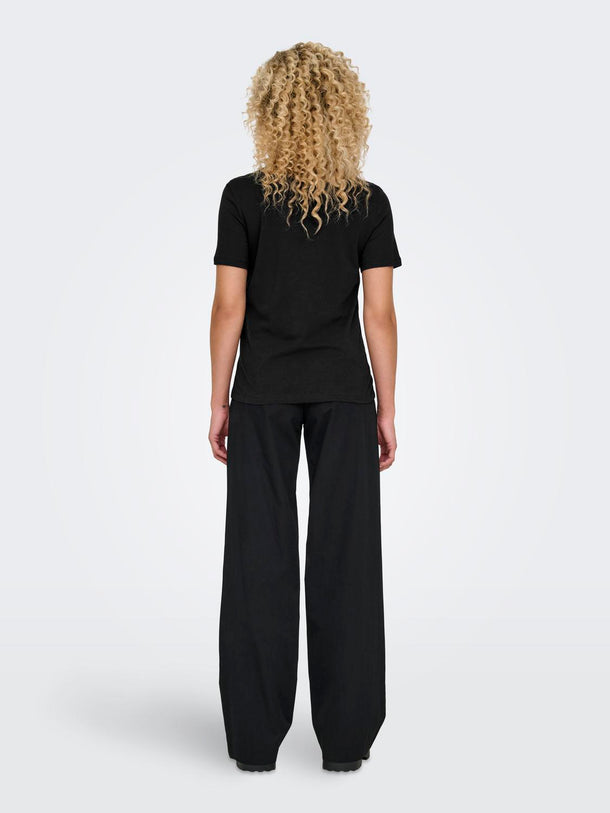 Product POLERA NIRVANA - Black Print:Smilling beaujolais - Image 2