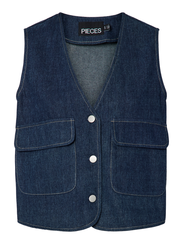 Product CHALECO FABIA - Dark Blue Denim - Image 4