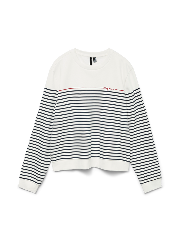 Product POLERÓN FERNANDA - Cloud Dancer Print:HAPPINESS - Image 5