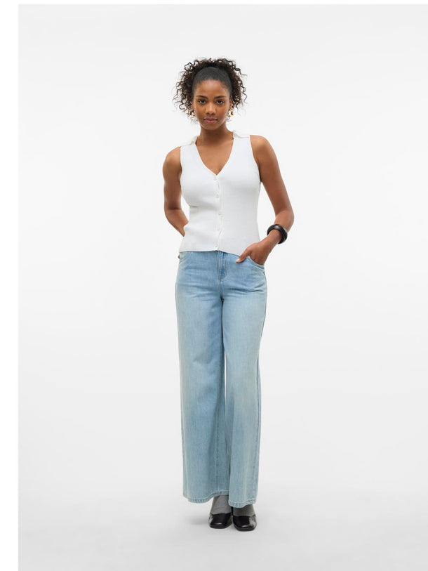 Product TOP TEJIDO WILLOW - Snow White - Image 3