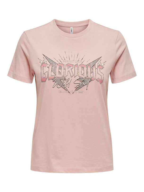 Product CAMISETA LIMA - Silver Pink Print:Glorious - Image 1
