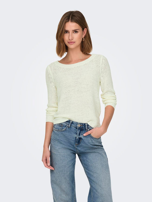 Product SWEATER GEENA - Cloud Dancer - Image 10