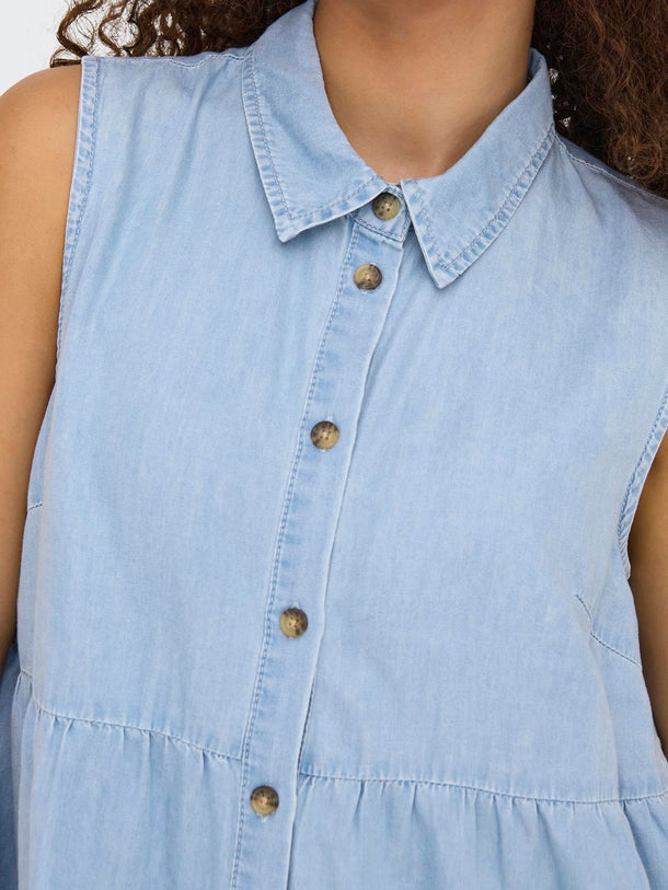 Product VESTIDO BEA - Light Blue Denim - Image 6