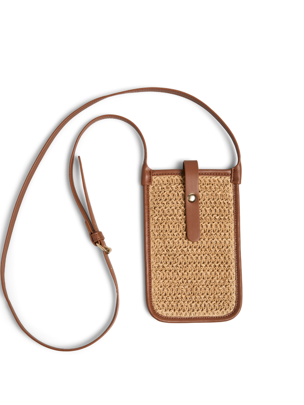 Product BOLSO TIKA - Nature Detail:Cognac PU - Image 1