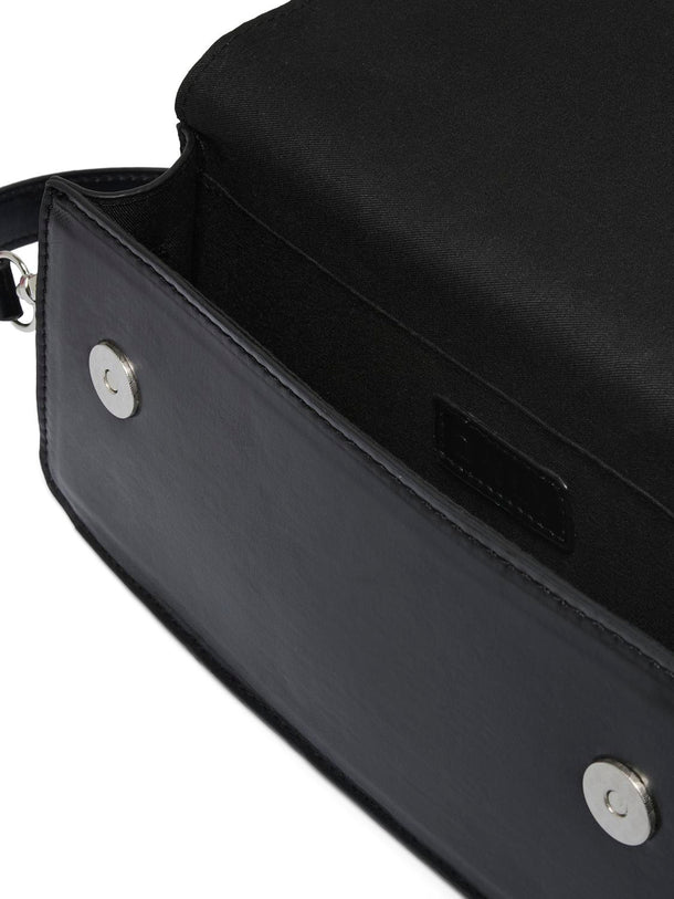 Product BOLSO MELANIA - Black Detail:SILVER METAL - Image 2