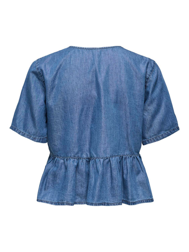 Product CAMISA BEA - Medium Blue Denim - Image 5