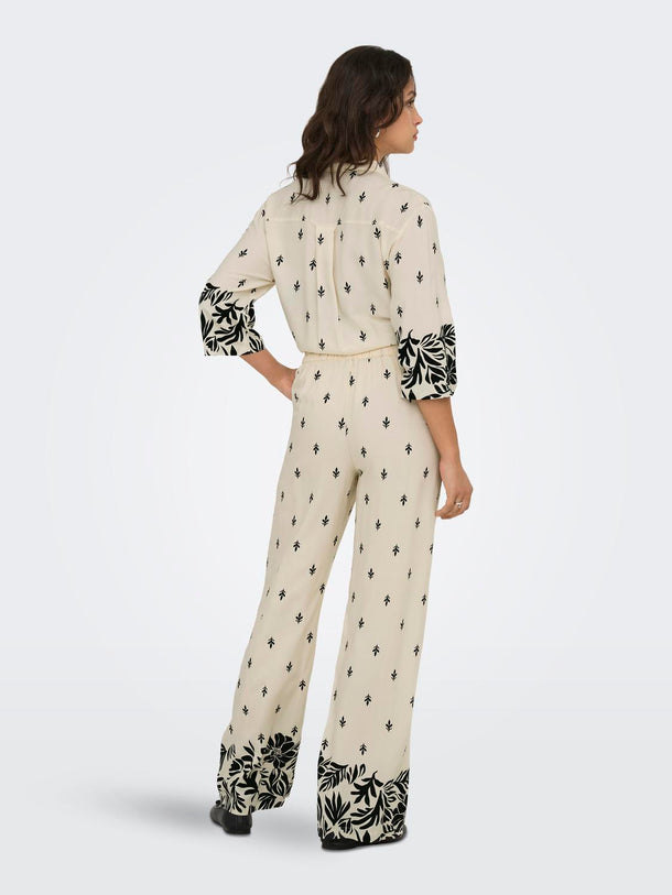 Product PANTALÓN MAGGIE - Sandshell AOP:BLACK ETHNIC - Image 3