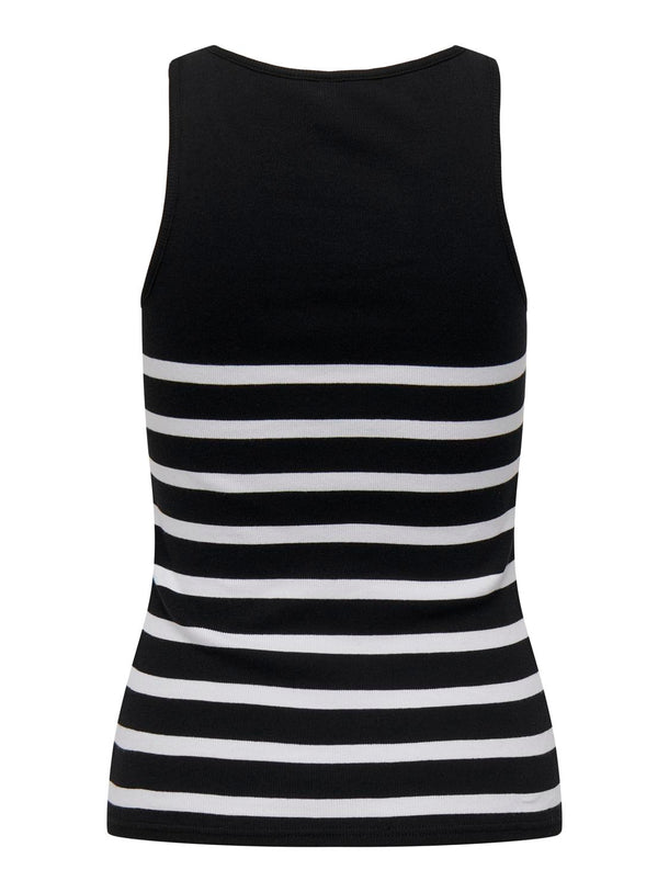 Product TOP KENYA - Black Stripes:BRIGHT WHITE - Image 2