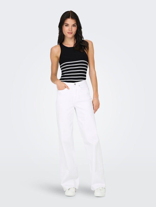 Product TOP KENYA - Black Stripes:BRIGHT WHITE - Image 4