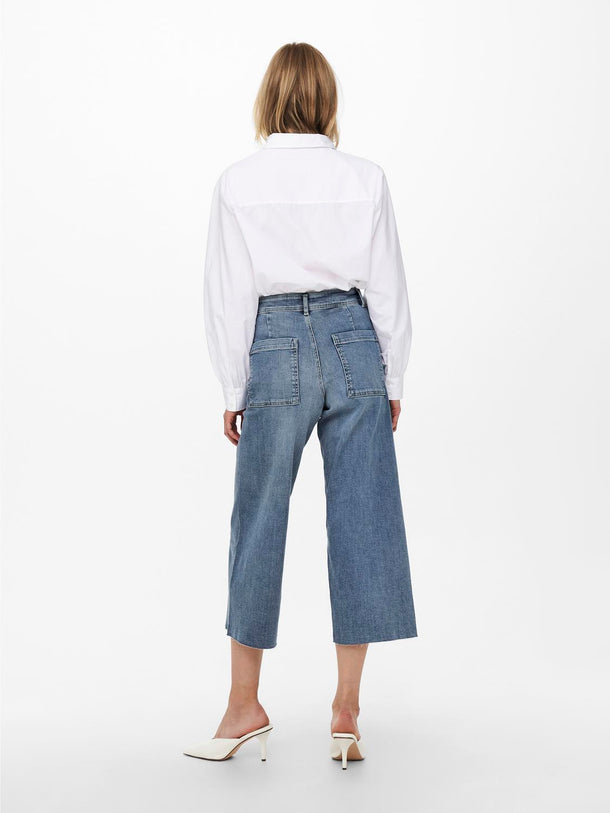 Product JEANS SYLVIE TIRO ALTO - Medium Blue Denim - Image 4