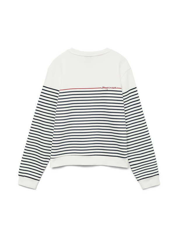 Product POLERÓN FERNANDA - Cloud Dancer Print:HAPPINESS - Image 6