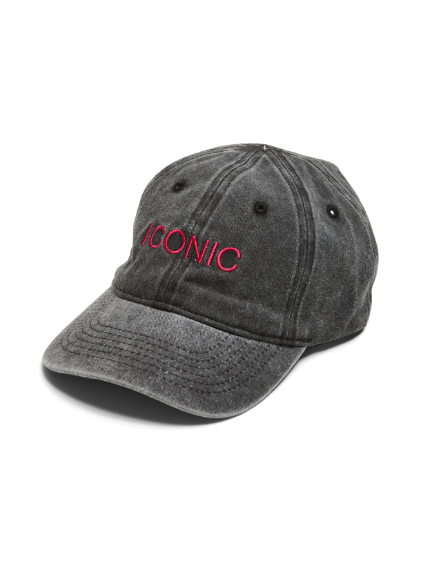 Product GORRA MOKI - Black Detail:WASHED- CERICE ICONIC EMB - Image 1