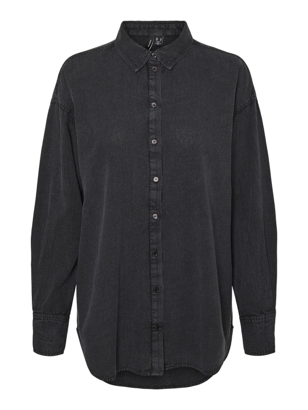Product CAMISA ANDIE  - Black Detail:Washed/IT - Image 1