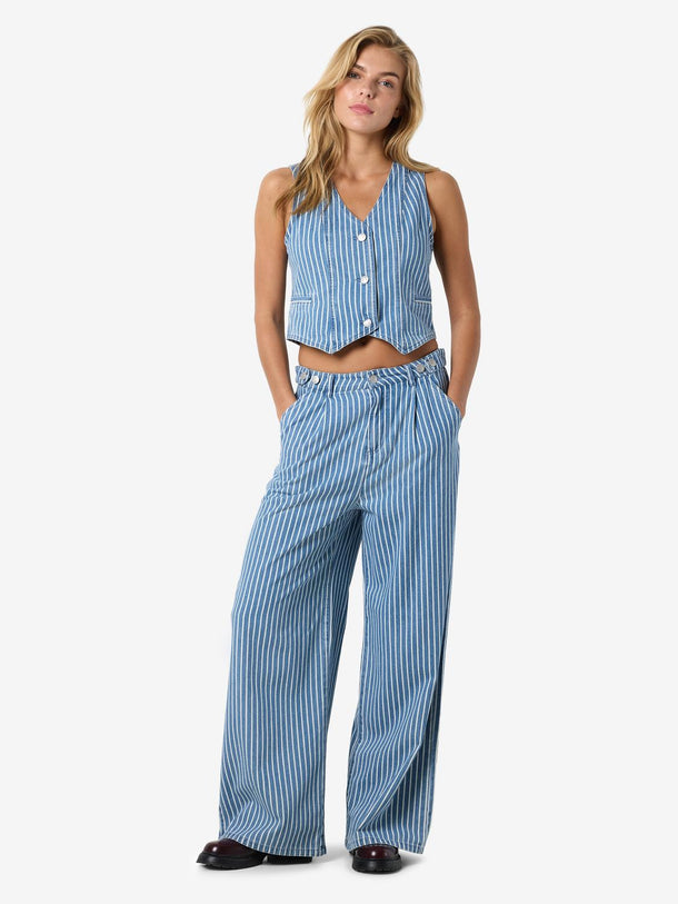 Product CHALECO SASTRERO RAYA DIPLOMÁTICA HERA - Medium Blue Denim - Image 4