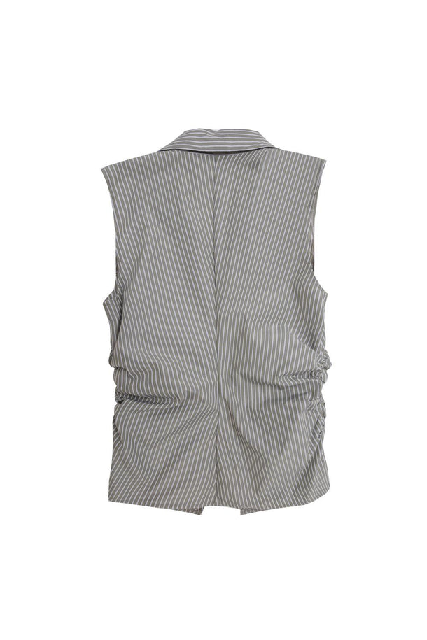 Product TOP CUELLO CAMISERO FRUNCIDO BMK-Green Essence - Image 5