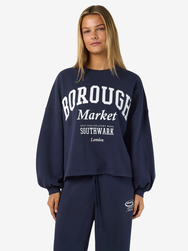 Product POLERÓN ESTAMPADO ELLIE -Navy Blazer Detail:PRINT - Image 1