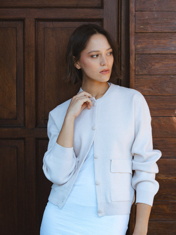 Product CARDIGAN APPLE - Birch - Image 1