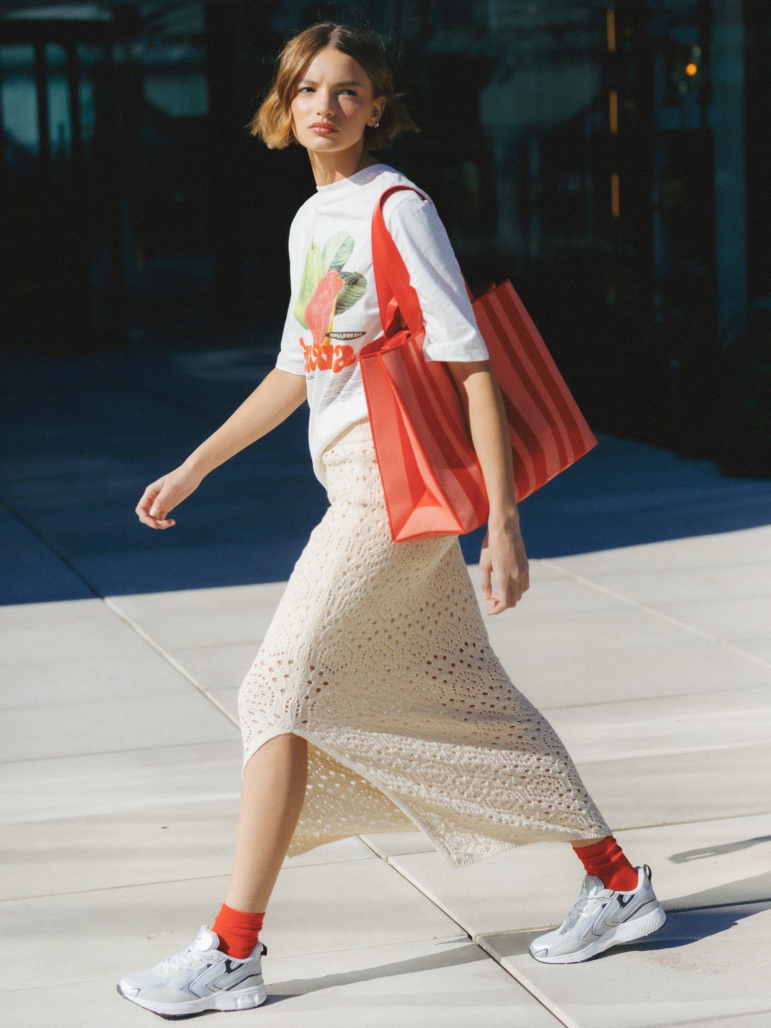 CARTERA ASAS MODIA-Fiery Red Stripes:Dubarry