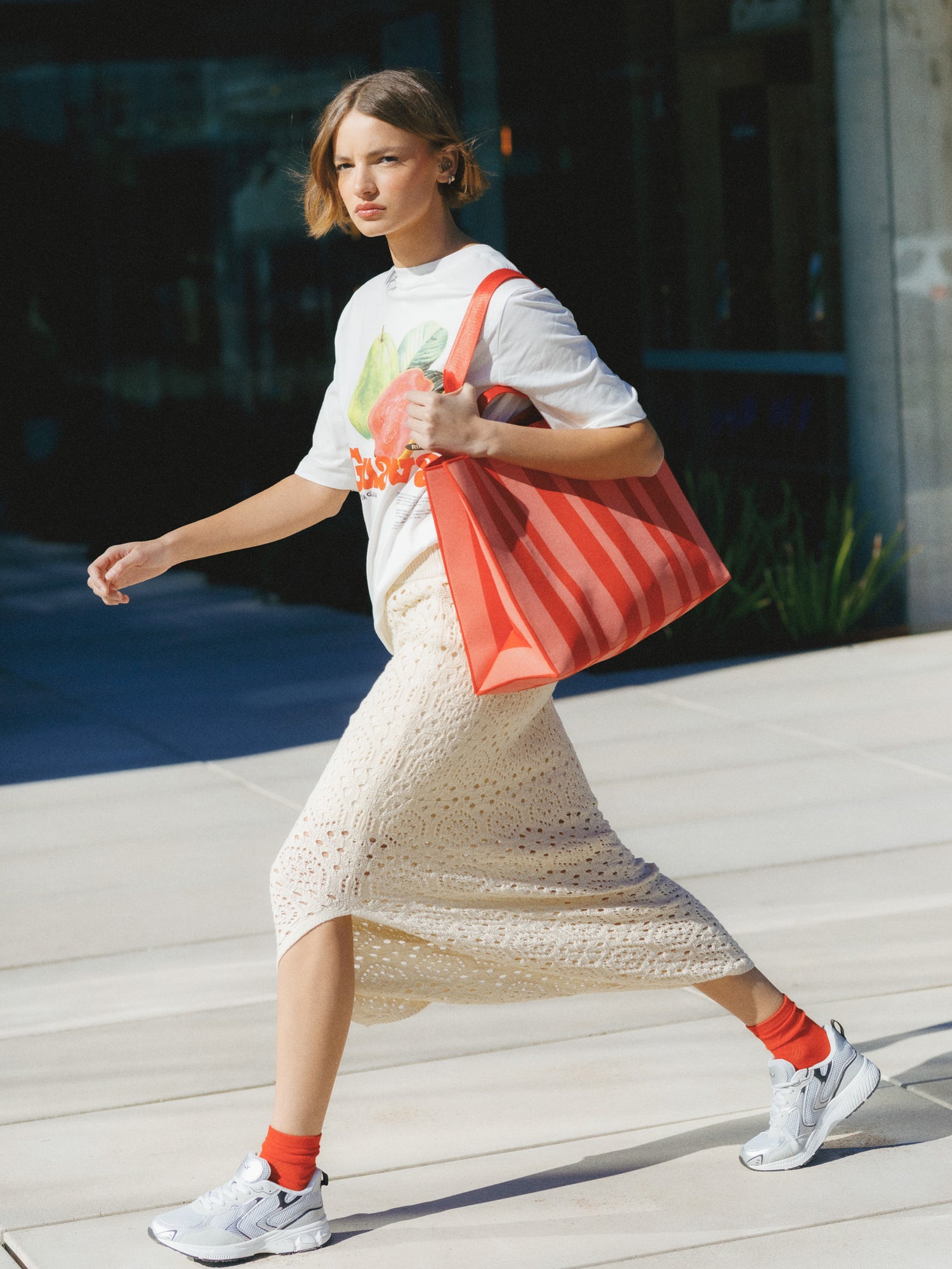 CARTERA ASAS MODIA-Fiery Red Stripes:Dubarry
