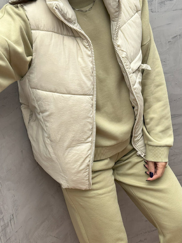 Product SUDADERA KIMMIE - Sage Green - Image 1