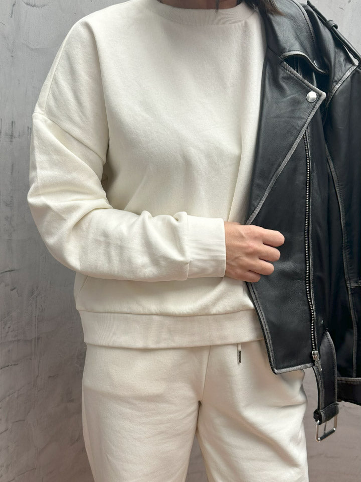 SUDADERA KIMMIE - Coconut Milk