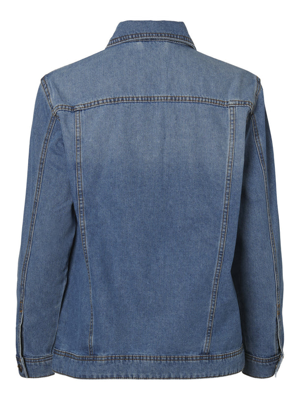 Product CHAQUETA MOLE DENIM REGULAR FIT - Medium Blue Denim - Image 6