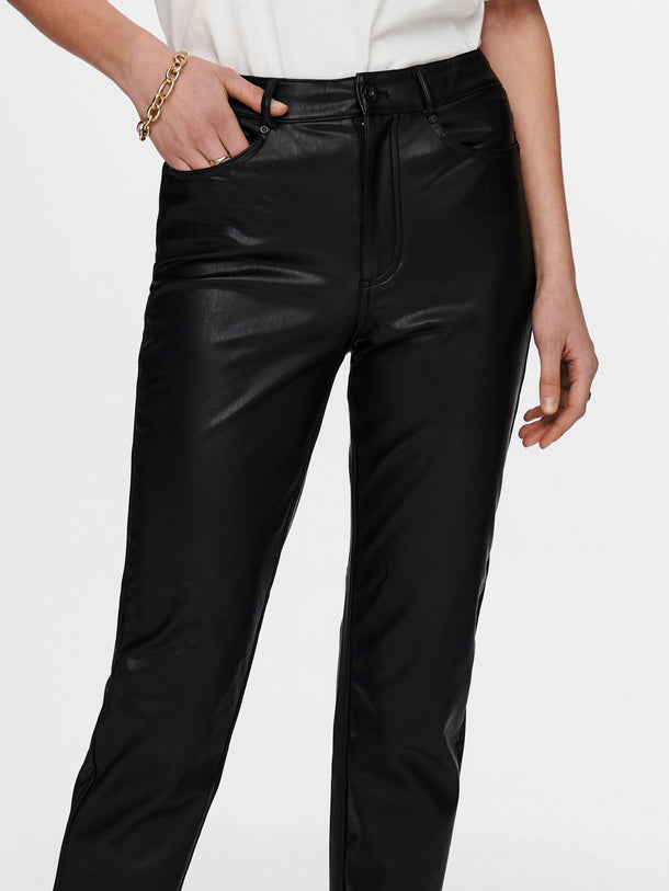 Product PANTALÓN EMILY EFECTO PIEL - Black - Image 7