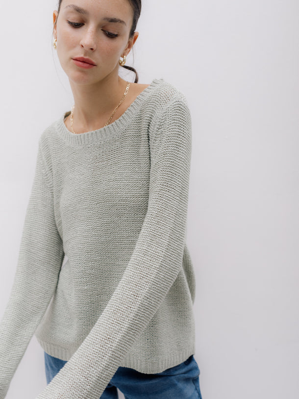 Product SWEATER GEENA - Desert Sage - Image 8