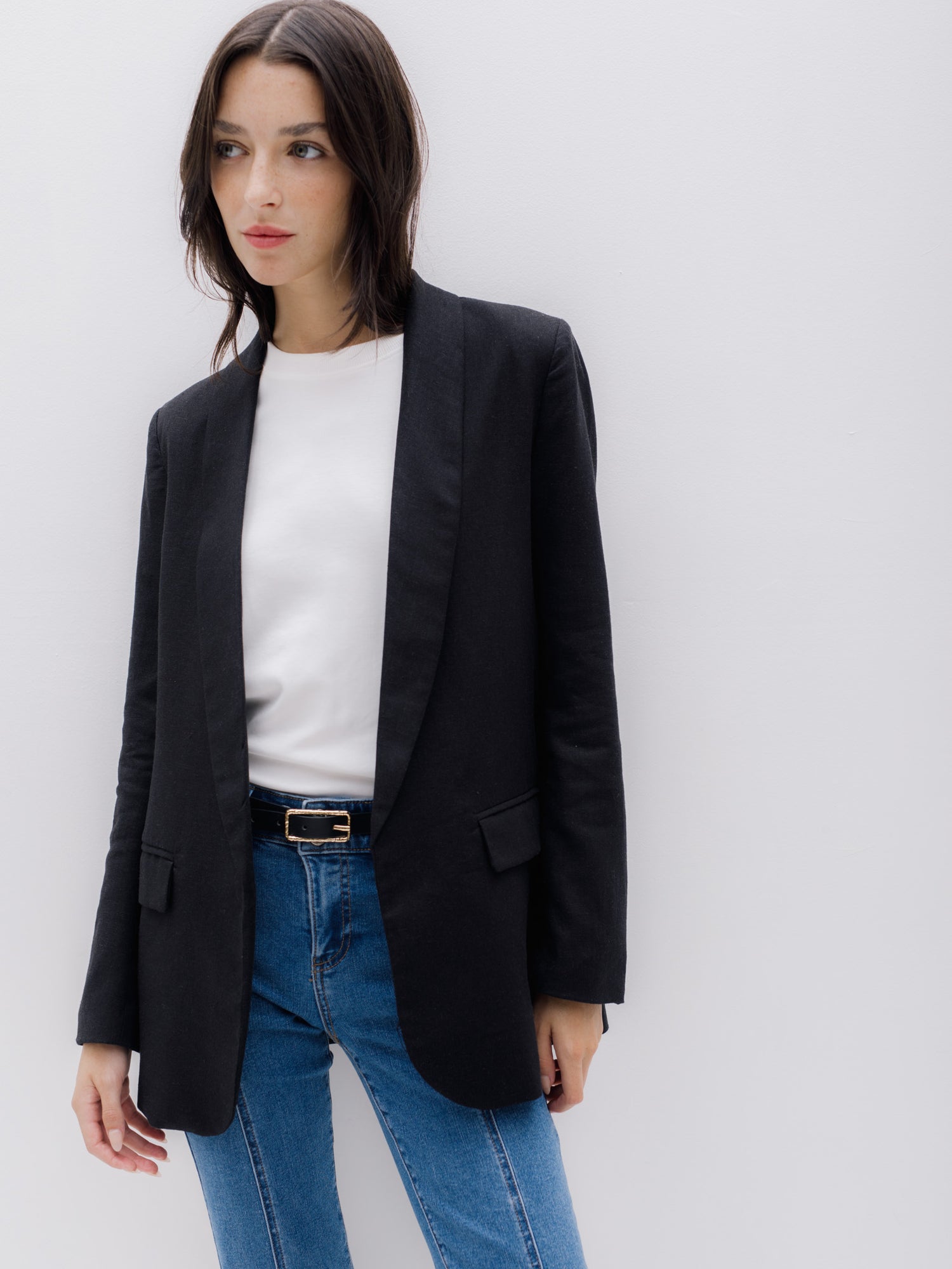 BLAZER CARO  - Black