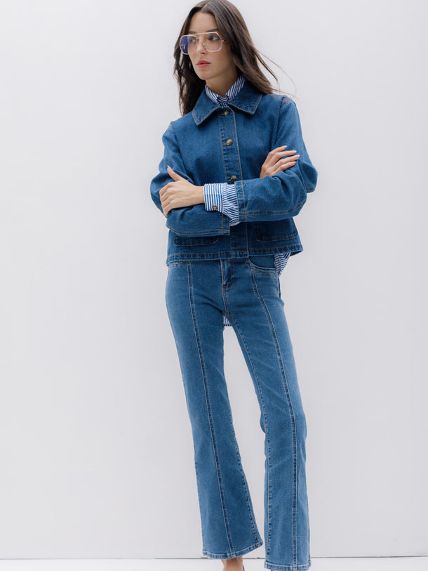 Product JEAN WAUW - Medium Blue Denim - Image 1